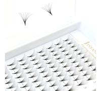 3D/4D/5D/6D/7D/8D/10D/12D Premade Fans Eyelash Extensions Pointy Thin Base 0.05 Thickness 8-14mm Volume Lash Fans Sharp Base Stable C D Curl Russian Fans Lashes Extensions (10D-0.05 -SJ-C, 10mm)