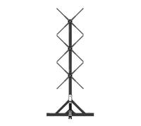 3D 65cm Holographic Fan Screen LED Sign Light Rotating Imaging Holographic Advertising Light Projector Support Wifi Remote Wide Viewing Angle