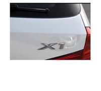 3D ABS New X1 X2 X3 X4 X5 X6 X7 GT Logo Letter Rear Trunk Emblem Badge Car Sticker Decals Car Styling Accessories(X1,08-13)