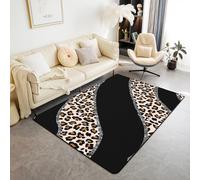 3D Abstract Animal Leopard Print Area Rugs, Large And Simple Living Room Carpet, Carpet Mat Wear-Resistant And Non-Slip Apply To Cafe Office Nursery College Dorm, 200 X 300 Cm - Easy Cl /8083934949371