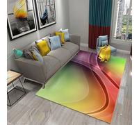 3D Abstract Geometric Texture Area Rug Floor Door Mat Carpet Bottomless Hole Optical Illusion Area Rug, Anti-Skid Non-Woven Doormat For For Living Room Bedroom Kitchen 100 X 150 Cm, Eas -312726217005