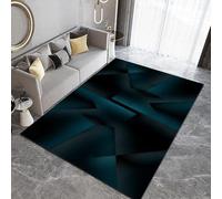 3D Abstract Geometric Texture With Stripes Area Rugs, Large And Simple Living Room Carpet, Carpet Mat Wear-Resistant And Non-Slip Apply To Cafe Office Nursery College Dorm, 180 X 280 Cm -2251324232927