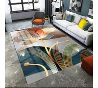 3D Abstract Plants And Flowers Area Rug Floor Door Mat Carpet Bottomless Hole Optical Illusion Area Rug, Anti-Skid Non-Woven Doormat For For Living Room Bedroom Kitchen 80 X 120 Cm, Eas -327310484732