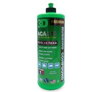 3D ACA 510 Rubbing Compound - Fast-Cutting Paint Correction Compound with Alpha Ceramic Alumina | Body Shop Safe, Low Dust, Silicone-Free, Made in USA (946ML)