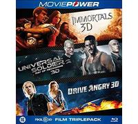 3D Action Collection ( Immortals / Universal Soldier: Day of Reckoning / Drive Angry ) (3D) (Blu-Ray)