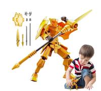 3D Action Figure - Movable Robot Article, Unique Collection Model, Mechanical Toy | Figures Action Furniture Complete Body for Decoration Desk Room Home Office Gift Set Pieces Kit