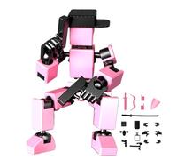 3d Action Figures,3d Printing Robot Decoration, Stop Motion Animation Articulated Figures, Kids Building Movable Joint Robot Toys, Desktop Display Decoration, Educational Play, Collectible Gift