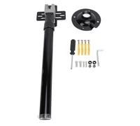 3D Advertising Display Mount Bracket, Adjustable Extendable 15.5 to 24 Inches Holographic Fan Projector Ceiling Mount with Aluminum Alloy Build for 32 - 100cm 3D Hologram Projector