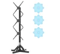 3d Advertising Display,multi Function Hologram Fan,computer App Control,bluetooth Sound Playback