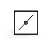 3D Advertising Projector, Wifi Led Sign Fan Holographic Lamp Player, Remote Advertise Display T45 All-in-One Aluminium Alloy Cover Borderless Images(Black)