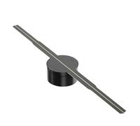 3D Advertising Projector, Wifi Led Sign Holographic Lamp Player, Remote Advertise Display 3D Hologram Fan Logo Light High Brightness