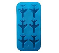 3D Airplane Ice Cube Trays, Plane Aircraft Silicone Chocolate Candy Mold Fondant Brownie Baking Mold Cake Decorating Mold Jelly Pudding Soap Whisky Bar Party Drink Tools