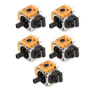 3D Analog Joystick, 5Pcs Analog 3D Joysticks Joystick Analog Sensor Module Controller Sticks With Thumb Sticks Replacement Repair Parts For 3D Analog Joystick Replacement Part