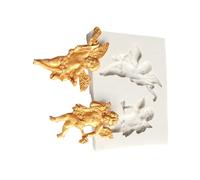 3D Angel Figurine Silicone Molds Art Sculpture for Soaps Epoxy Resin Gypsum Decoration Mold