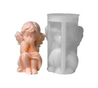 3D Angel Silicone Mold for and Gifts Desktop Decoration for Craft Enthusiasts Jewelry Tool Miniature Angel Plaster Molds