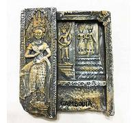 3D Angkor Wat Cambodia Souvenir fridge magnet, Home & kitchen decoration Cambodia refrigerator magnet