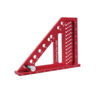 3D Angle Square for Woodwork, Scriber for 22.5 - 90 Degrees, Drawing Ruler for Construction, Construction Planning, for Men, Carpenters, Engineers, DIY, Workshop, Occupation