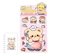 3D Animal Belly Sticker, 3D Stickers for Notebook - Molles Animals Decals - For Laptops, Phone Cases, Notebooks, Diaries,