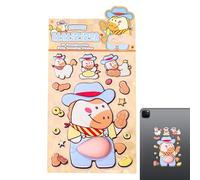 3D Animal Belly Stickers, Decorative Stickers, Squeeze Animal Belly Decals | For Laptops, Phone Cases, Notebooks, Diaries,