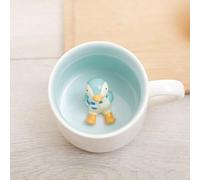 3D Animal Ceramic Coffee Mug, Coffee Milk Tea Ceramic Mugs, Cute Penguin in Mug, 3D Animal Morning Cup, Graduation Birthday Gifts Valentines Mothers Day Christmas for Teacher Friend