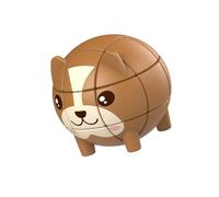 3D Animal Cube Toy, Spatial Awareness for Children, Brown Bear | Boosting Attention Span and Creative Exploration, Promoting Logical Thinking and Problem Solving Abilities for Kids