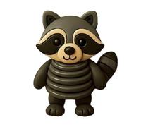 3D Animal Decorative Buttons, Fun Kit for Creating Christmas Decorations with Buttons | Party Home Decoration for Door Office Crowns Room Shops, Gift for Men and Women