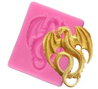 3D Animal Dragon Food Grade Silicone Mold Soap Ice Cake Mold Chocolate Candy Fondant Press Cake Tool