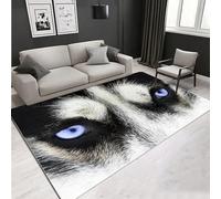 3D Animal Eyes Area Rug Floor Door Mat Carpet Bottomless Hole Optical Illusion Area Rug, Anti-Skid Non-Woven Doormat For For Living Room Bedroom Kitchen 40 X 60 Cm, Easy Clean /7295077767966