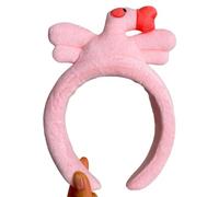 3D Animal Hairhoop Cartoon Plush Hairband Funny Party Hairband Headdress Women Face Washing Headband