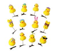 3D Animal Hairpin Keel Kids Festival Cartoon Duck Side Clips Adult Kids Family Gathering Party Hair Clip Set