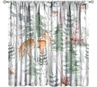 3D Animal Print Blackout Curtains for Kids Room Soft Window Drapes with Grommets NoiseReducing Modern Design for Living Room Office Kitchen 2837065931902400