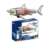 3D Animal Puzzles for Kids Fun Interactive Tiger Shark Building Toy