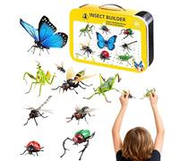 3D Animal Puzzles for Kids | Slot Assembly Animal Model Set | Educational Puzzles - for Learning Display Decoration Home Party Living Room Bookshelf Mantel Cabinet