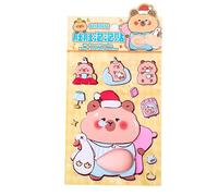 3D Animal Sticker,Phone Case Stickers - Cute Animals Squeeze Stickers,for Laptops Phone Cases Notebooks Journals Calendar Crafts Children Adults