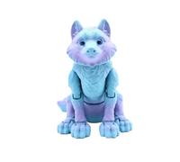 3d Animals 3d Printer Animals Wolf Cub 21cm/11.9in for Surprise Fantasy Gifts Executive Desk Toys-Blue Rainbow