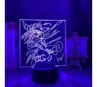 3D Animation Night Light Illusion Acrylic Led Kizumonogatari Shinobu Oshino for Bedroom Decorative Birthday Gift Led Lamp Manga 16 Colors
