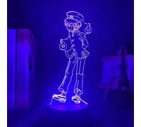 3D Anime Lamp Illusion Toilet Bound Hanako Kun Led Night Light for Bedroom Decor Colorful Nightlight Gift Toilet Bound Hanako Kun 16 Colors
