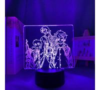 3D Anime Lamp Led Night Light The Promised Neverland for Room Decor Nightlight Manga The Promised Neverland Bedroom-Remote Control