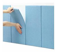 3D Anti-Collision Soft Wall Stickers Self-Adhesive Cushion Pads for Tatami, Headboards & Home Walls - Suitable for Bedrooms, Children's Rooms & Living Rooms