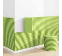 3D Anti-Collision Wall Cushion Padding, Peel and Stick Headboard Upholstered Panels, Self-Adhesive Wall Panel for Bedroom, Living Room, Playroom