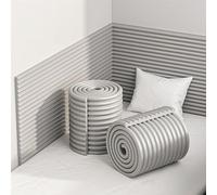 3D Anti Collision Wall Panels - Self Adhesive Foam Cushions for Headboard Padding, Nursery Bedroom, Easy to Cut and Clean, Thick Anti Bump Safety for Kids with Autism