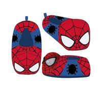 3D Applications Spiderman Red Slippers - T32/33 | Male Cerdà