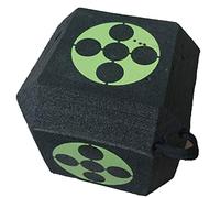 3d archery target Training Target Square 3D Cube 6-Sided Foam Arrow Dice Self-Healing Broadhead Black