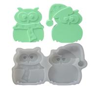 3D Aromatherapy Candle - Silicone | Animal Resin Casting Mould for Aromatherapy Candle for Plaster, Clay, Cement, Chocolate, Cake, Soap | Winter Christmas Decoration Bric