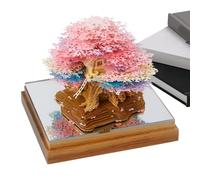 3D Art 2025 - Creative Desk, Artistic Decorative Paper | Unique Monthly Planner Artistic Design, Craft Paper Catching Gl