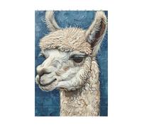 3D Art Brick Block Puzzle DIY Creative Building Blocks Fun Desk Decor Jigsaw Alpaca Llama Print 37 Pcs