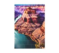 3D Art Brick Block Puzzle DIY Creative Building Blocks Fun Desk Decor Jigsaw Beauty Grand Canyon Print 37 Pcs