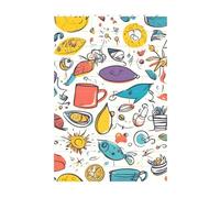 3D Art Brick Block Puzzle DIY Creative Building Blocks Fun Desk Decor Jigsaw Colorful Hand Drawn Print 37 Pcs