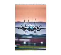 3D Art Brick Block Puzzle DIY Creative Building Blocks Fun Desk Decor Jigsaw Fly Airplane Print 37 Pcs