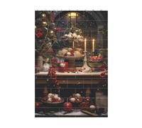 3D Art Brick Block Puzzle DIY Creative Building Blocks Fun Desk Decor Jigsaw Merry Christmas Print 37 Pcs